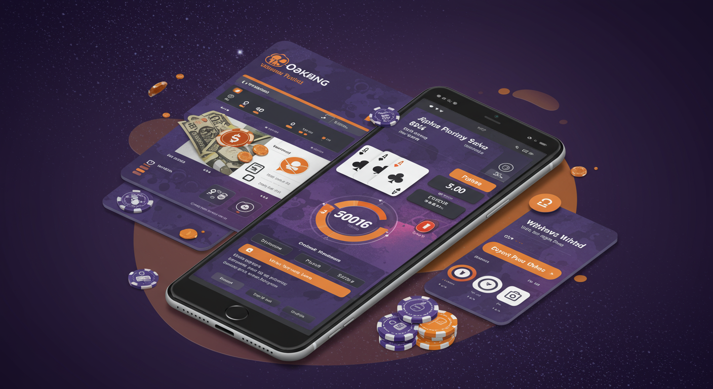 Zazoo app interface for gambling payments